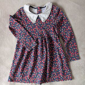 3/$30 Collared long sleeve floral dress cotton
